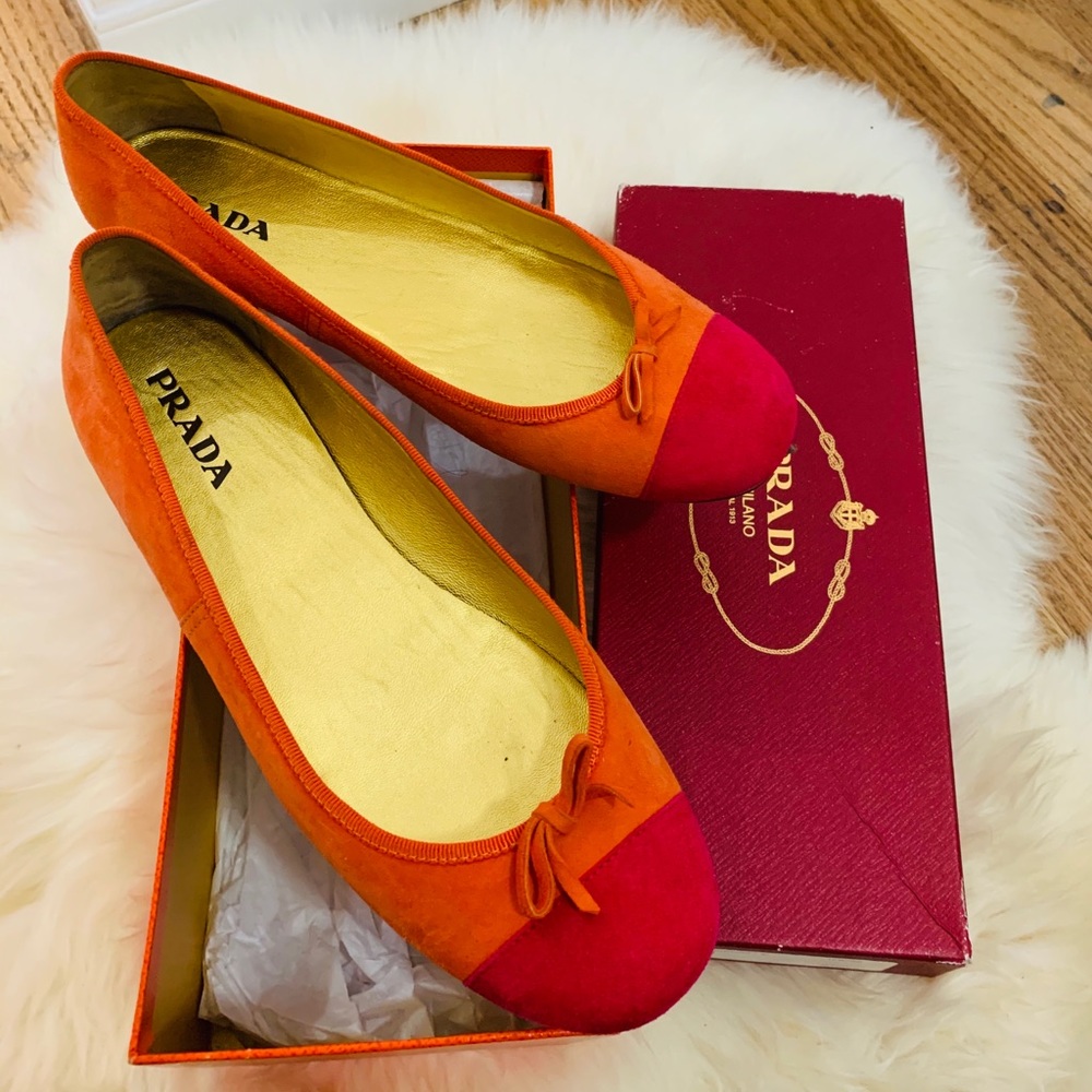Prada flat ballet slipper